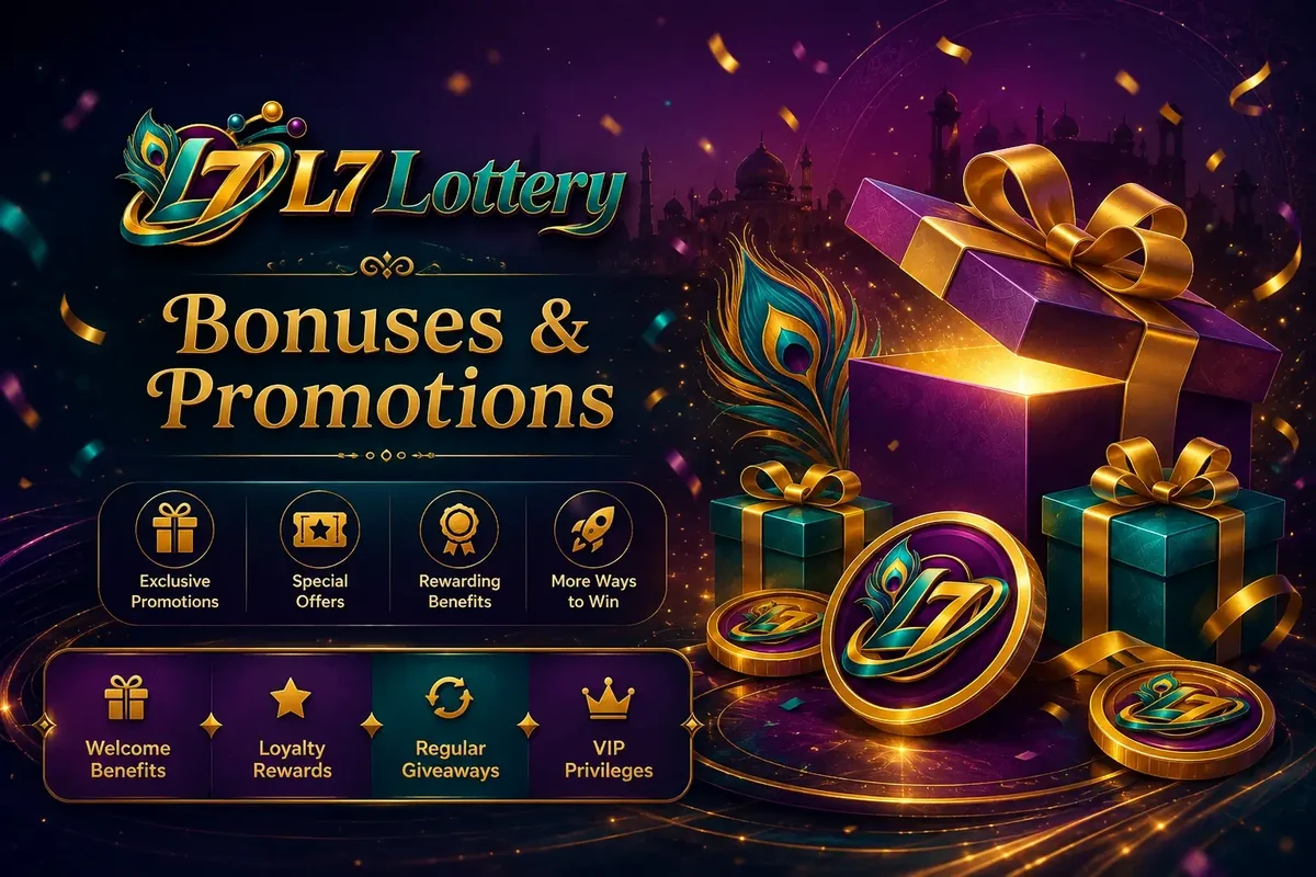 L7 Lottery bonus and promotion information