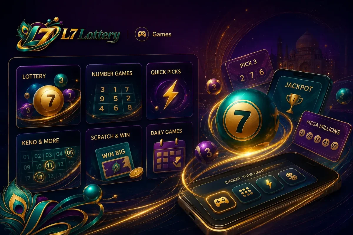L7 Lottery game information and categories